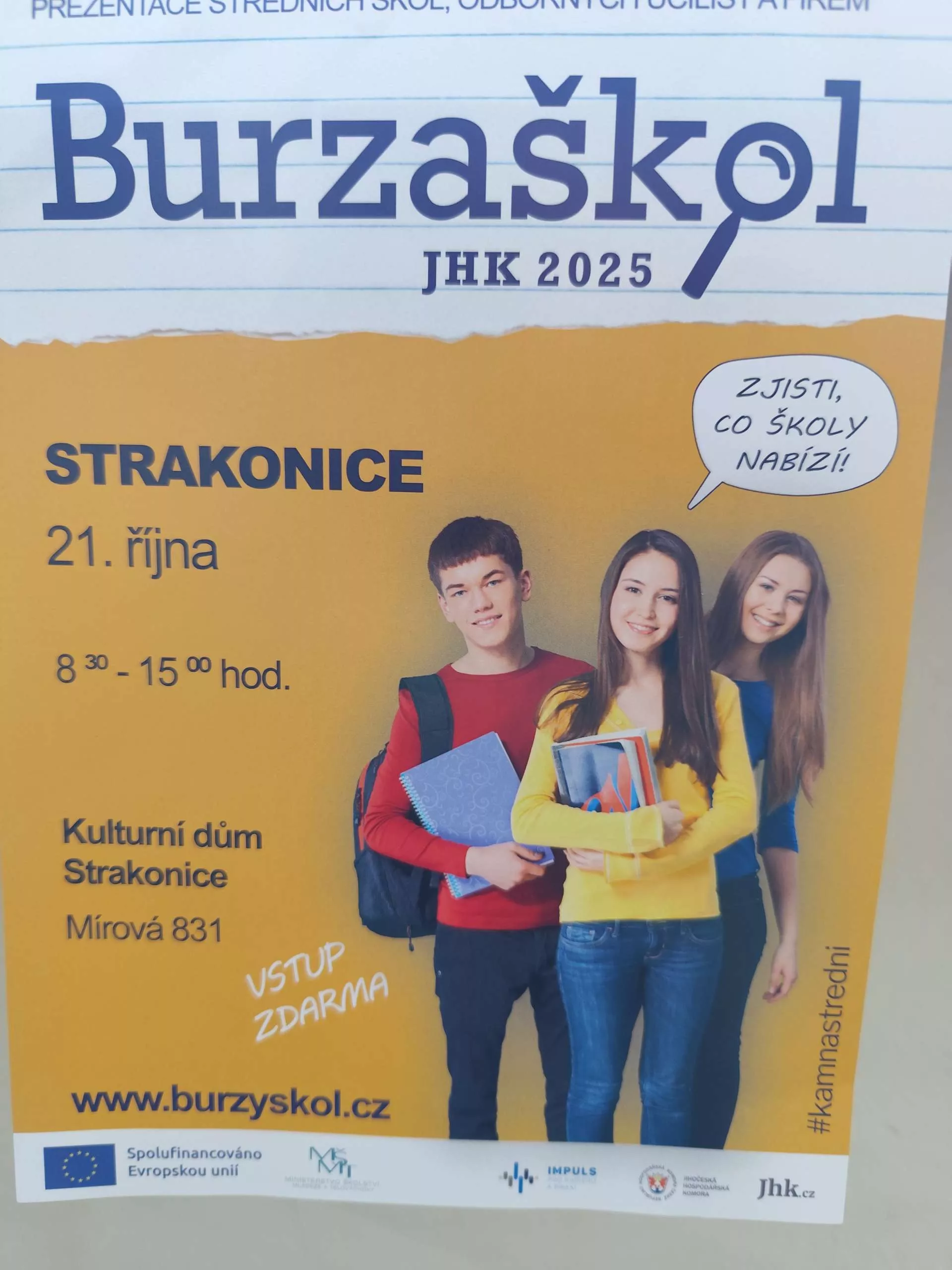 burza škol strakonice