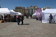 Prezentace českých a bavorských učilišť Náměstí Republiky, Plzeň